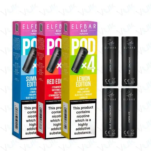ELF BAR 4 IN 1 PREFILLED PODS