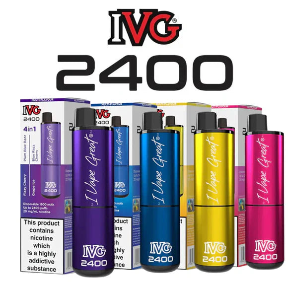 Why the IVG 2400 Is the Perfect Vape for Beginners and Pros