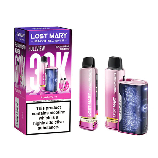 Ultra-Smooth, Long-Lasting, Rechargeable – Lost Mary Nera 30K