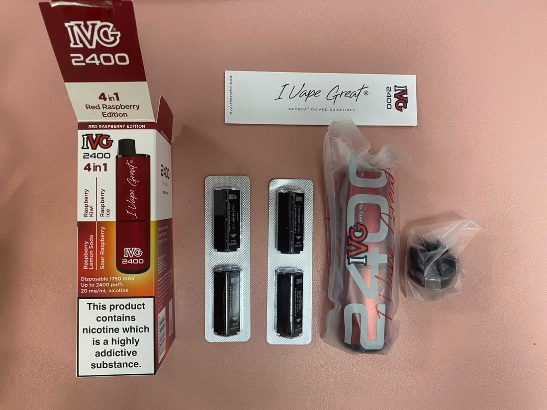 IVG 2400 Edition Vape Kit – Big Puffs, Big Flavours, Big Value