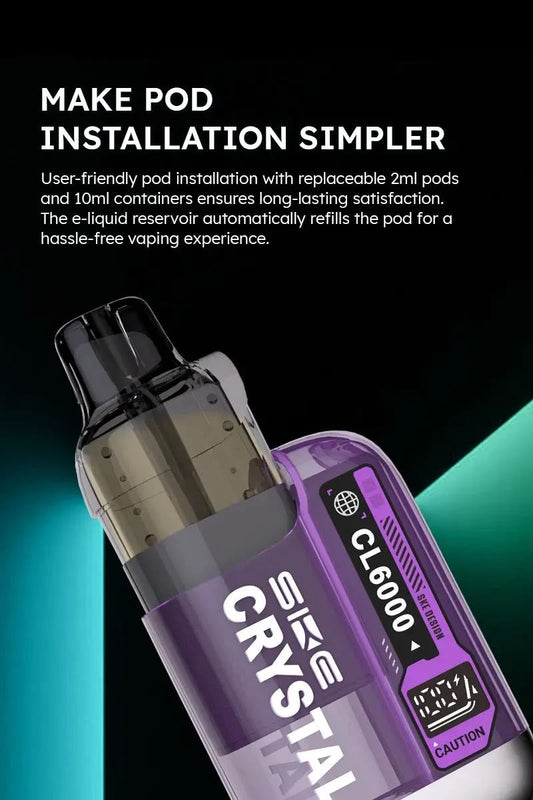 How to Install SKE Crystal CL6000 Prefilled Pods in Minutes