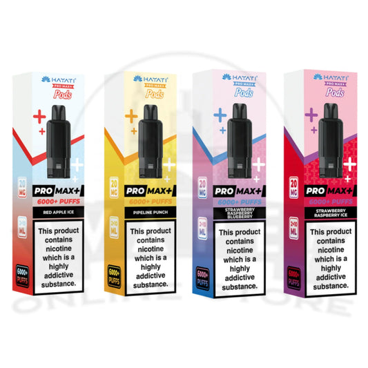 Hayati Pro Max Plus 6K Prefilled Pods 20 Mg