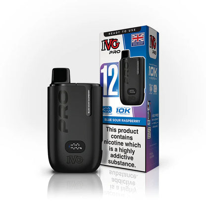 IVG 12 Pro UK | 12,000 Puffs | Rechargeable Type-C Device with Dual-Mesh Coil