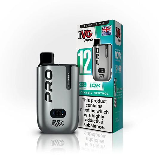 Classic Menthol Limited-Edition IVG 12 Pro Device
