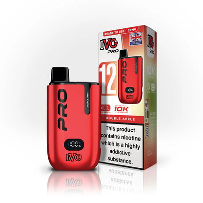 IVG 12 Pro UK | 12,000 Puffs | Rechargeable Type-C Device with Dual-Mesh Coil
