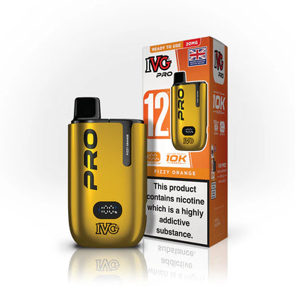 IVG 12 Pro UK | 12,000 Puffs | Rechargeable Type-C Device with Dual-Mesh Coil