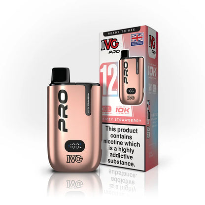 IVG 12 Pro UK | 12,000 Puffs | Rechargeable Type-C Device with Dual-Mesh Coil
