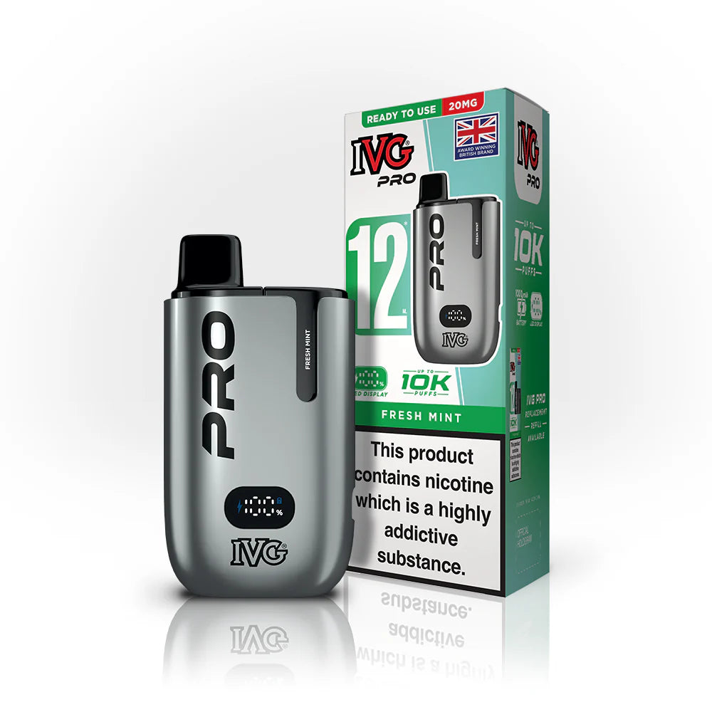 IVG PRO 12 VAPE KITS 10K PUFFS