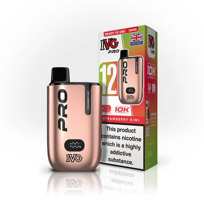 IVG 12 Pro UK | 12,000 Puffs | Rechargeable Type-C Device with Dual-Mesh Coil