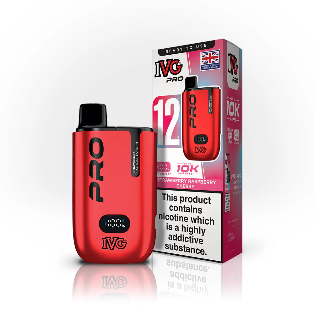 IVG PRO 12 VAPE KITS 10K PUFFS