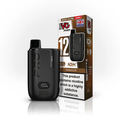 IVG 12 Pro UK | 12,000 Puffs | Rechargeable Type-C Device with Dual-Mesh Coil