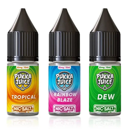 PUKKA JUICE NIC SALT E-LIQUIDS