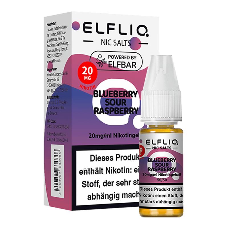 Elf Bar ELFLIQ Nic Salt - Blueberry Sour Raspberry | 10mg & 20mg | Free Shipping