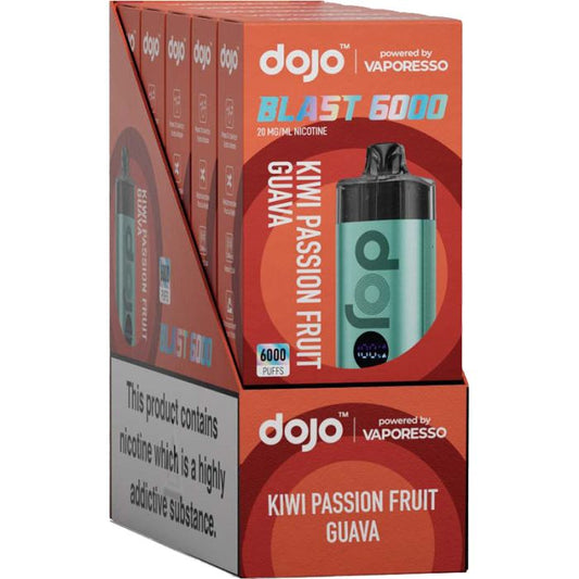 VAPORESSO DOJO BLAST 6K VAPE KIT BUNDLE ( PACK OF 5 )