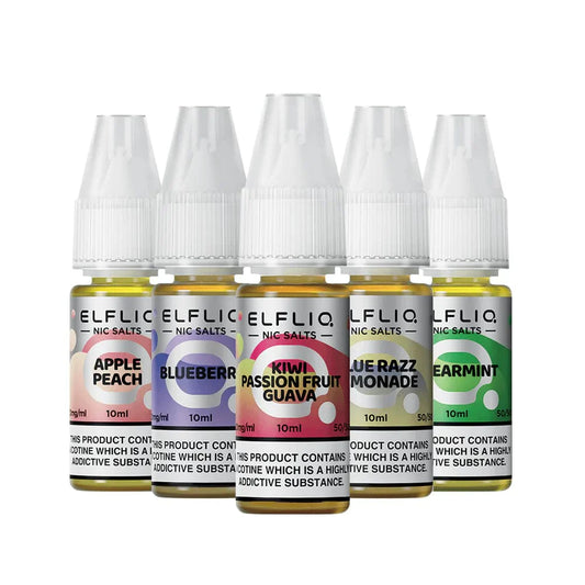 ELFLIQ NIC SALTS E-LIQUIDS