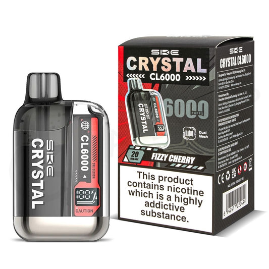 SKE Crystal CL6000 Fizzy Cherry Vape Kit – Ultimate Cherry Fizz Experience