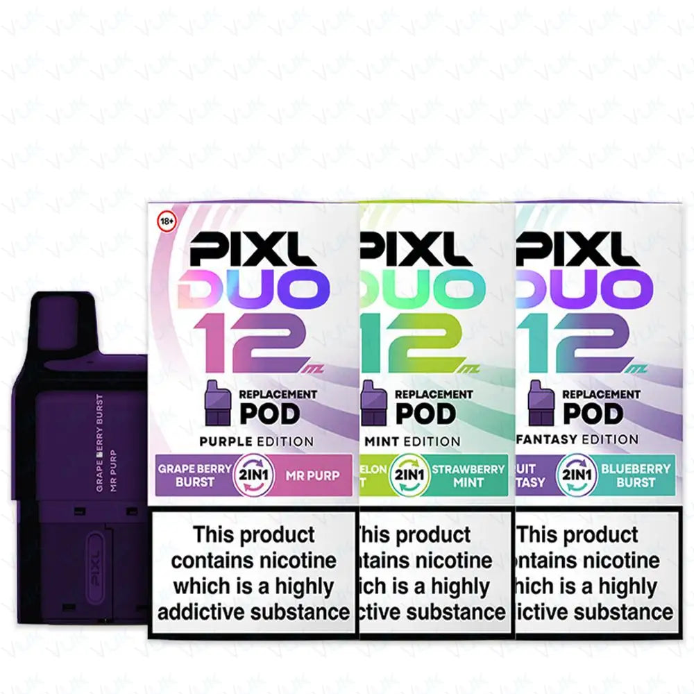 PIXL DUO 12 PREFILLED VAPE PODS