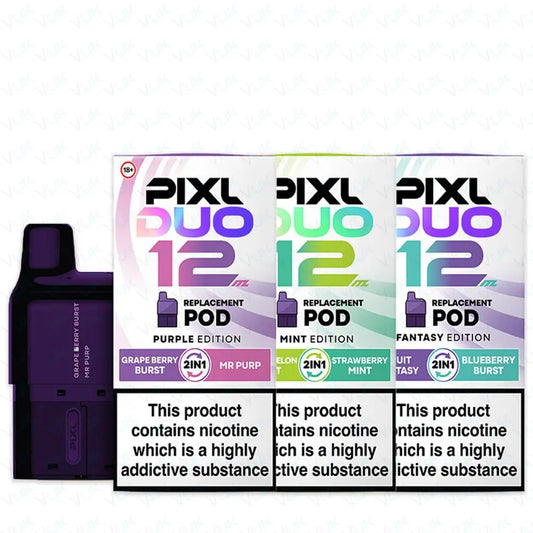 PIXL DUO 12 PREFILLED VAPE PODS