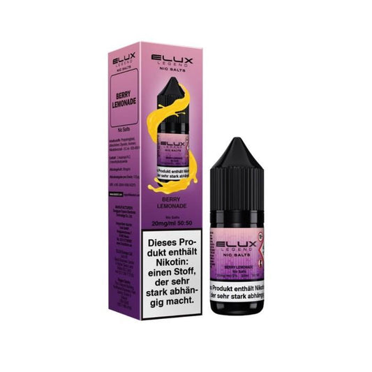 ELUX Legend Nic Salt E-Liquid | Berry Lemonade | 5mg & 10mg & 20mg | Free Shipping