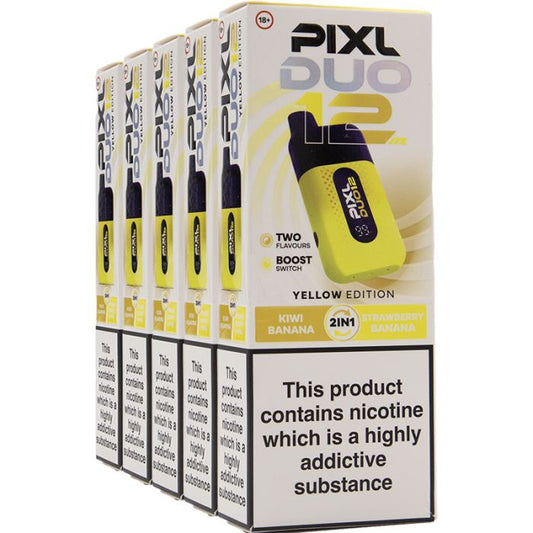 PIXL DUO 12 PREFILLED VAPE KIT BUNDLE ( PACK OF 5 )