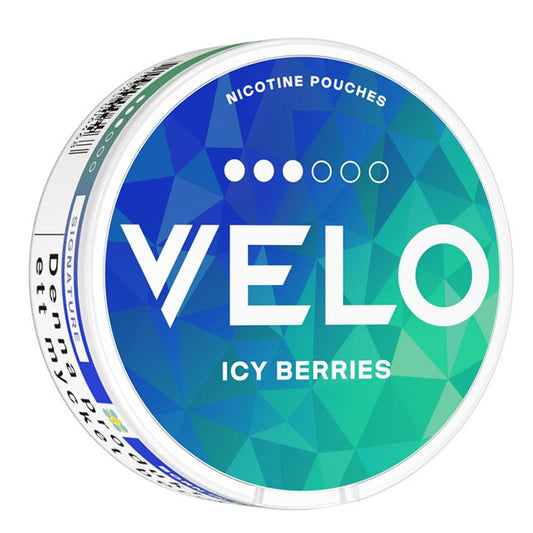 Icy Berries Slim 10 Mg Nicotine Pouches by Velo | Unbeatable Prices